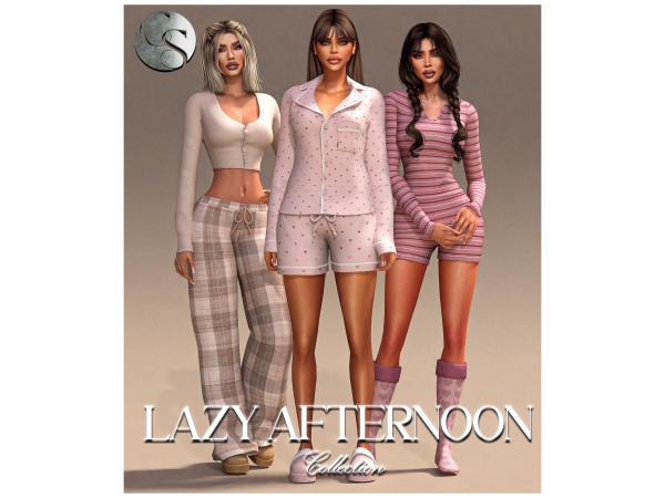 Alpha CAMUFLAJE Lazy Afternoon Collection - The Sims 4 custom content