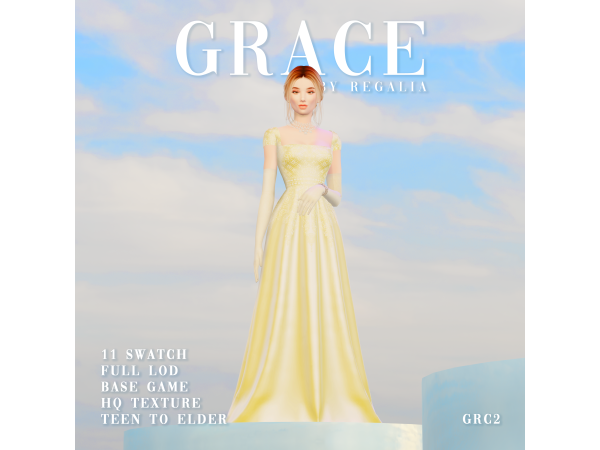 Maxis Match Grace by Regalia - The Sims 4 custom content