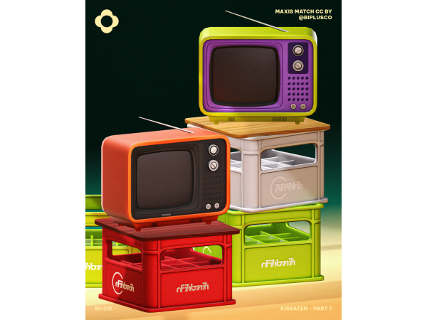 Maxis Match Kissaten Part 7 by BIplusCO - The Sims 4 custom content