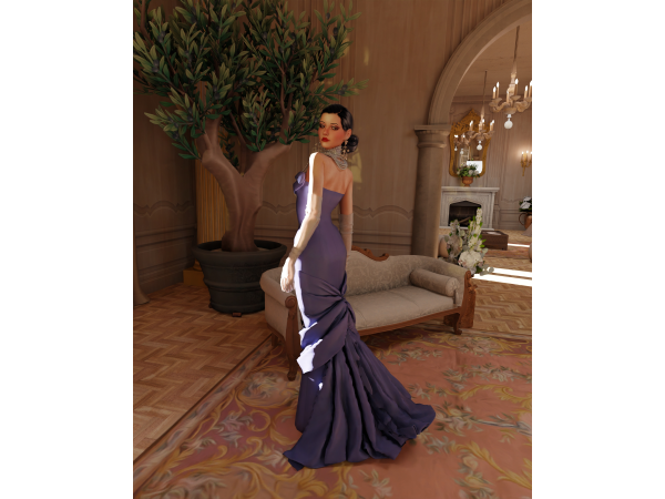 Alpha Loloche Fall Winter Haute Couture Pt 1 - The Sims 4 custom content