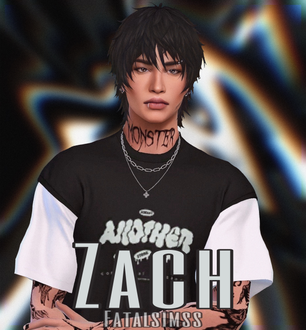 Maxis Match Zach by simsfinds - The Sims 4 custom content