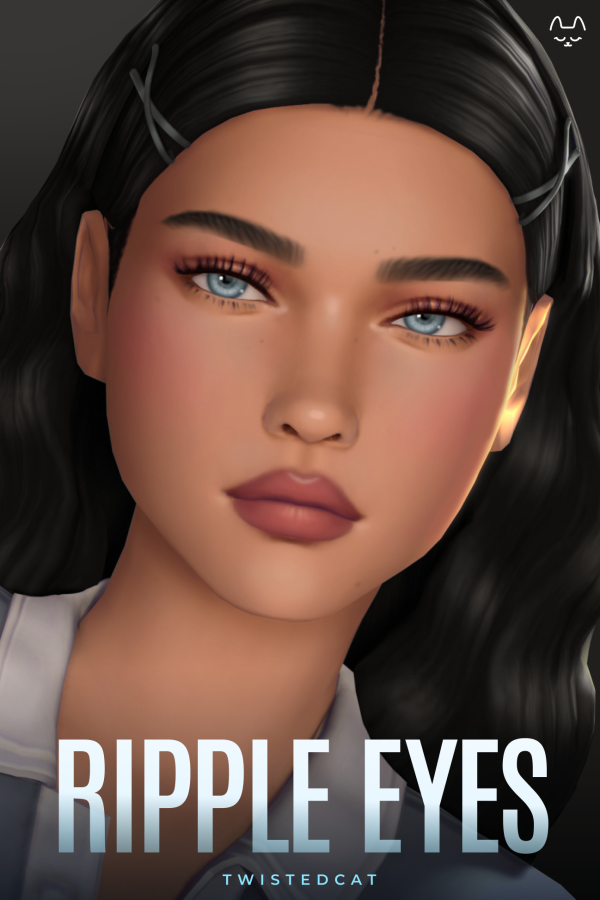 Maxis Match Ripple Eyes by simsfinds - The Sims 4 custom content