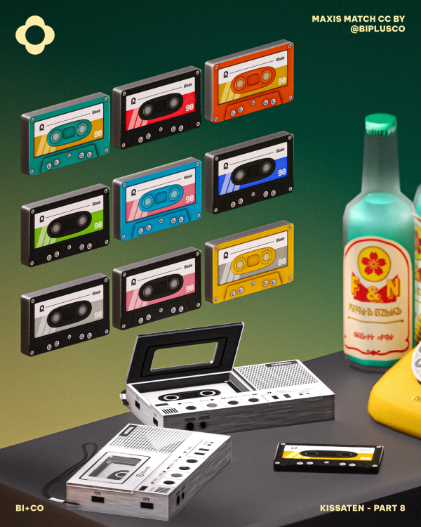 Maxis Match Kissaten Part 8 by simsfinds - The Sims 4 custom content