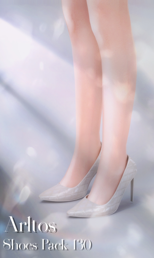 Alpha Shoes Pack 130 by simsfinds - The Sims 4 custom content