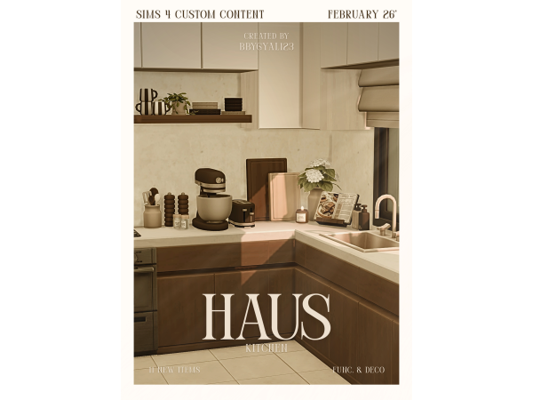 Maxis Match HAUS : Kitchen by bbygyal123 - The Sims 4 custom content