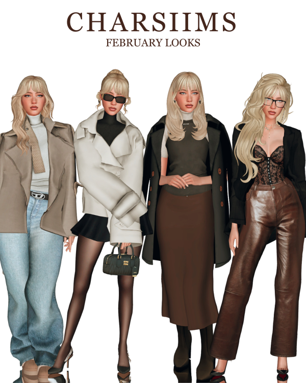 Mix weekly fits nobody asked for but here they are ‪‪❤︎‬ by simsfinds - The Sims 4 custom content