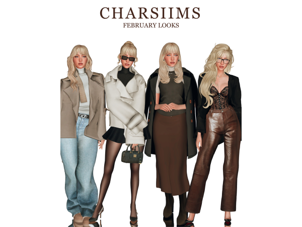 Mix weekly fits nobody asked for but here they are ‪‪❤︎‬ by CHARSIIMS - The Sims 4 custom content