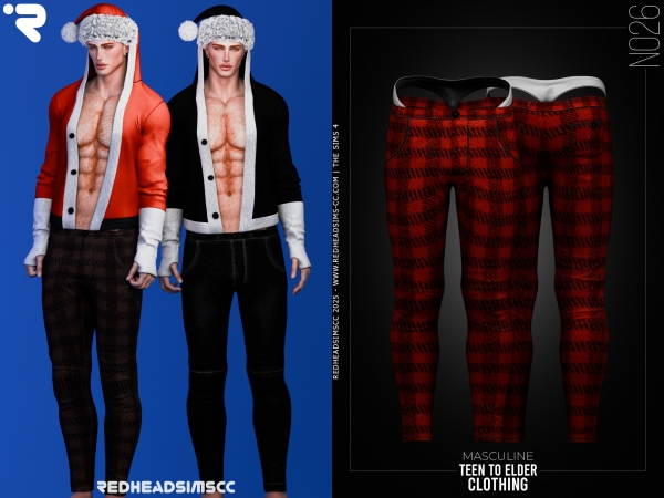 Alpha AM CLOTHING N026 - The Sims 4 custom content
