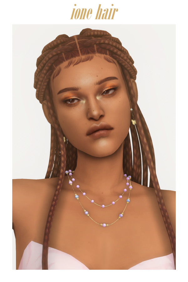 Maxis Match elegance hair by simsfinds - The Sims 4 custom content