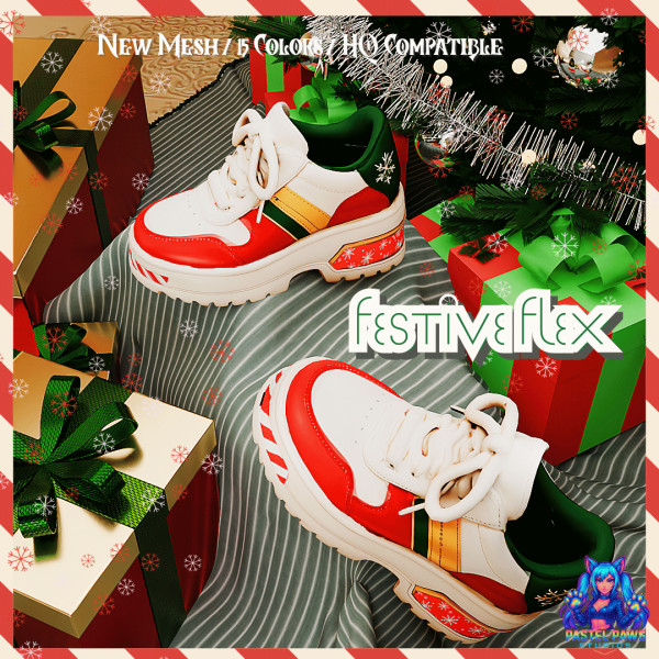 Alpha Festive Flex Male by simsfinds - The Sims 4 custom content