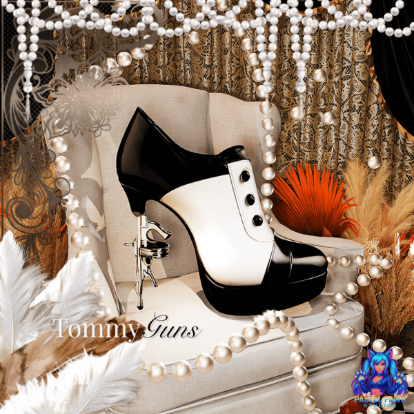 Alpha Tommy Guns by simsfinds - The Sims 4 custom content