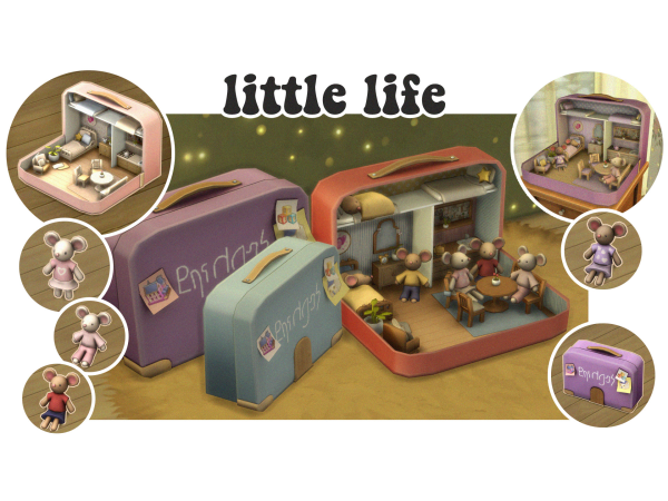 Maxis Match Little Life by Tamsie - The Sims 4 custom content