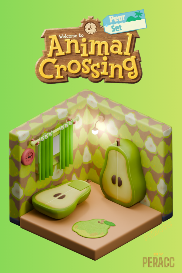 Maxis Match ACNH Pear Set by peracc - The Sims 4 custom content