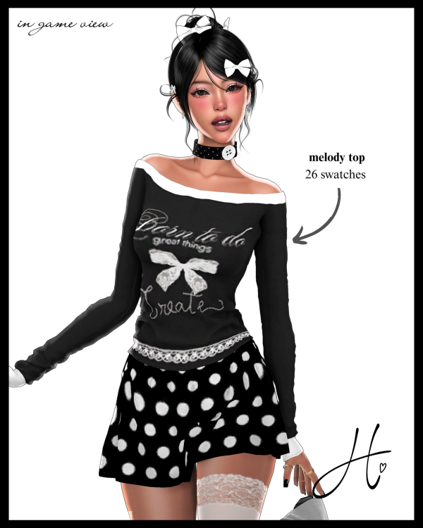 Maxis Match heartquake ♡ melody set by simsfinds - The Sims 4 custom content