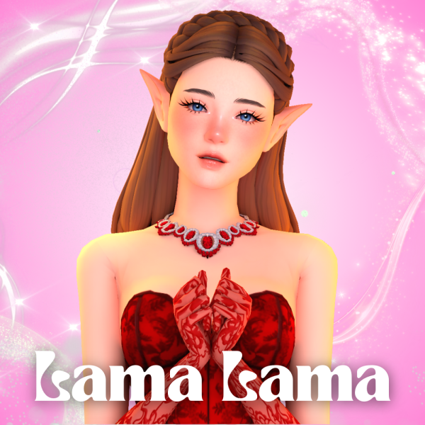 Maxis Match Hair Alicent Hightower by simsfinds - The Sims 4 custom content