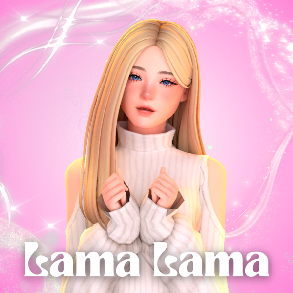 Maxis Match Hair Moreen by simsfinds - The Sims 4 custom content