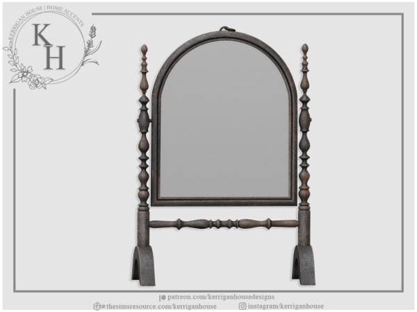 Alpha [khd] Obscurus Mirror - The Sims 4 custom content