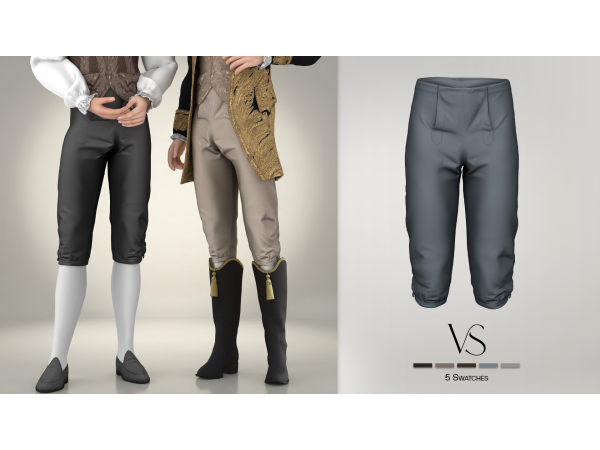 Alpha THE KING SET PANTS - The Sims 4 custom content