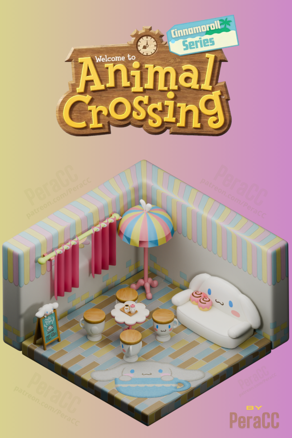 Maxis Match Cinnamoroll Series by peracc - The Sims 4 custom content