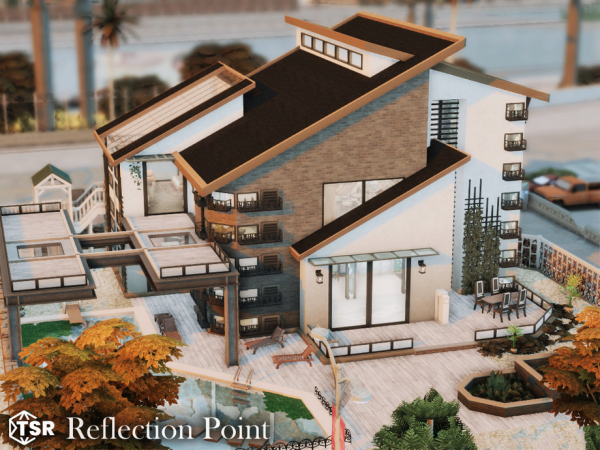 Maxis Match Reflection Point l noCC by simzmora - The Sims 4 custom content
