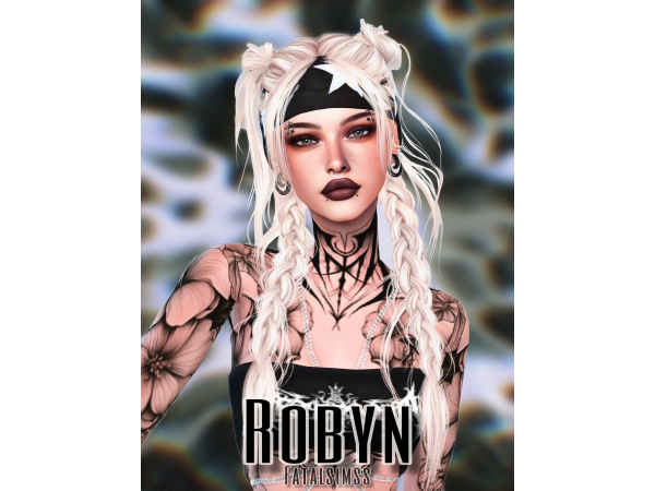 Alpha Robyn by Fatalsimss - The Sims 4 custom content