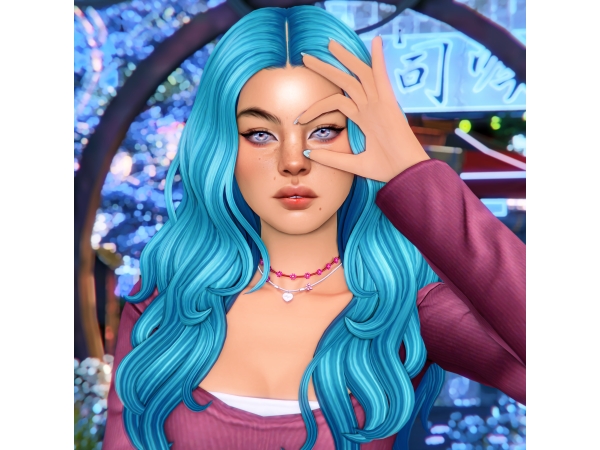 Mix Элиша Мортон - The Sims 4 custom content