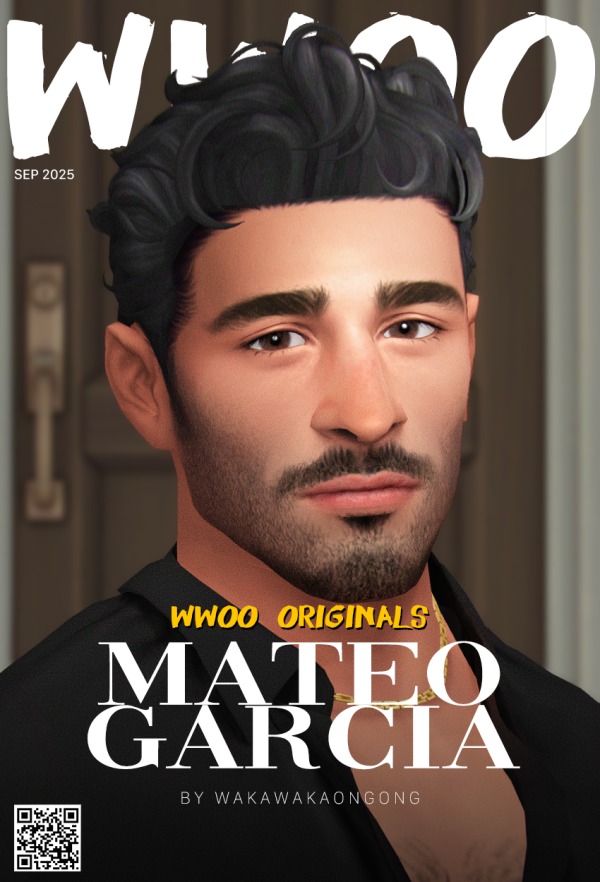 Maxis Match [WWOO] Mateo Garcia by simsfinds - The Sims 4 custom content