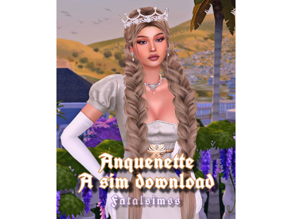 Alpha Poll Results Queen Anquenette by Fatalsimss - The Sims 4 custom content