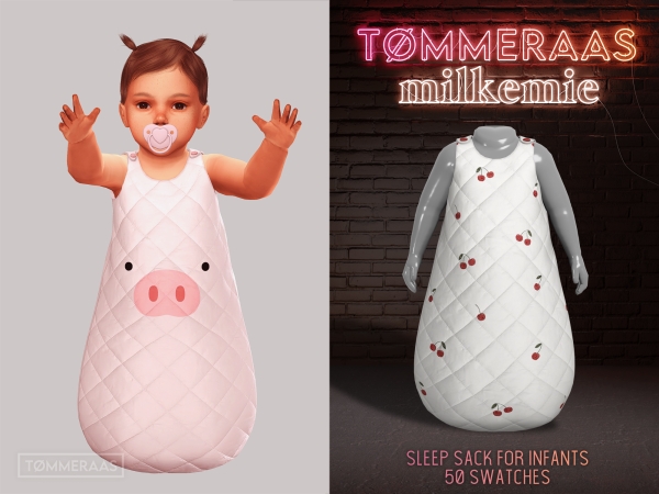 Alpha TØMMERAAS Sleepsack for Infants - The Sims 4 custom content
