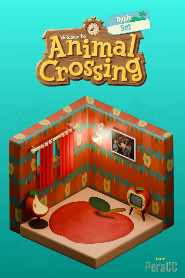 Maxis Match Apple Set by peracc - The Sims 4 custom content