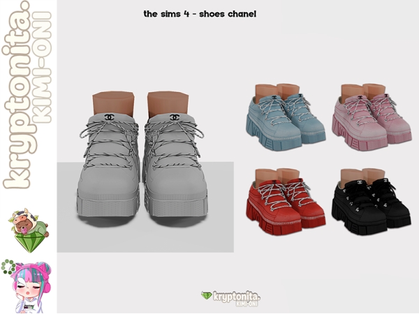 Maxis Match chan shoes toddler - The Sims 4 custom content
