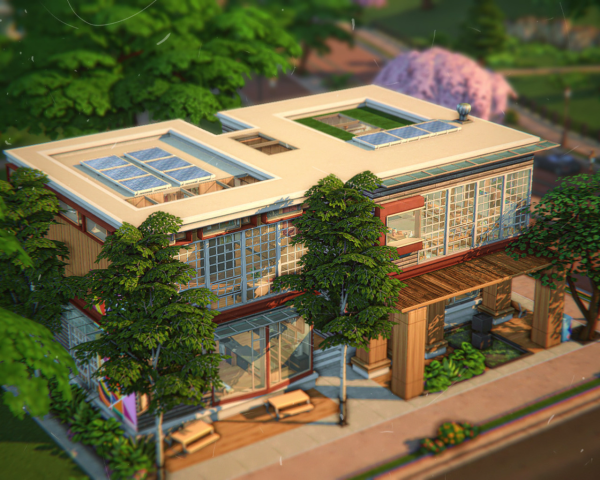 Maxis Match Cheapeazzze Willow Creek Art Studio by simsfinds - The Sims 4 custom content