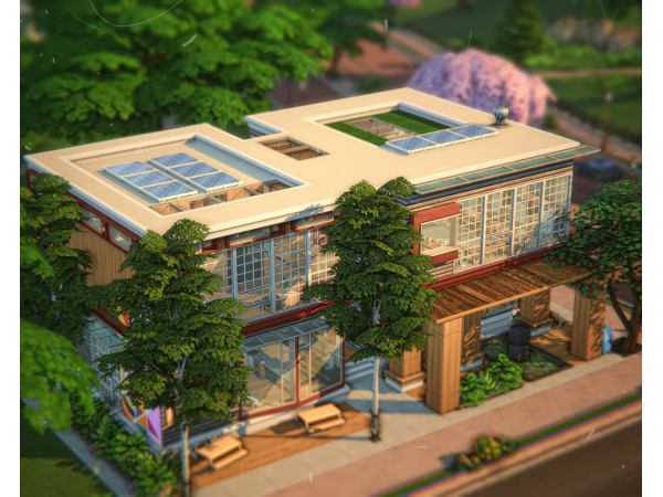 Maxis Match Cheapeazzze Willow Creek Art Studio - The Sims 4 custom content