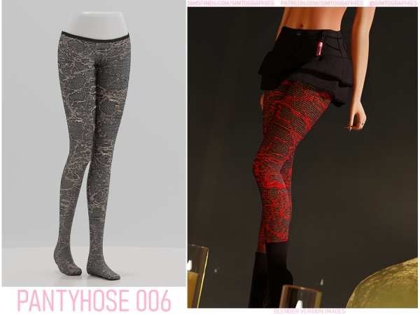Mix Pantyhose 006 - The Sims 4 custom content