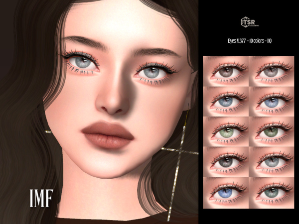 Alpha IMF Eyes N.377 by IzzieMcFire - The Sims 4 custom content