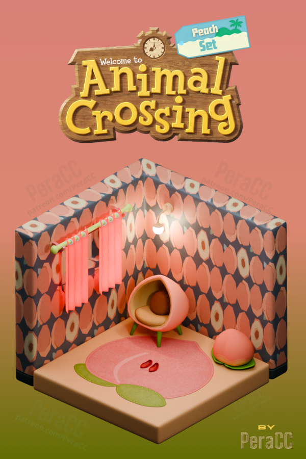 Maxis Match Peach Set by peracc - The Sims 4 custom content