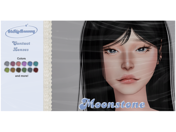 Alpha Moonstone Contacts - The Sims 4 custom content