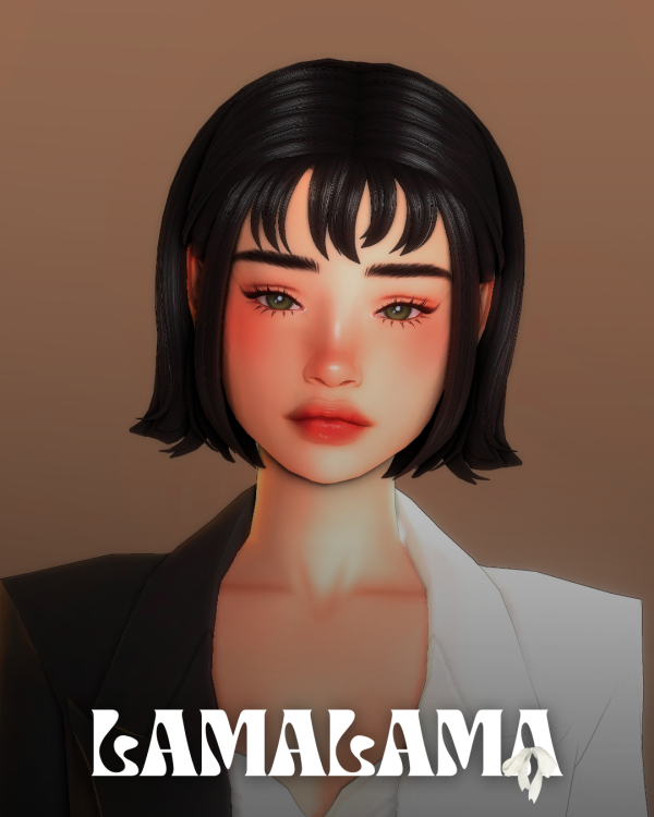 Maxis Match Hair Fem Law by simsfinds - The Sims 4 custom content