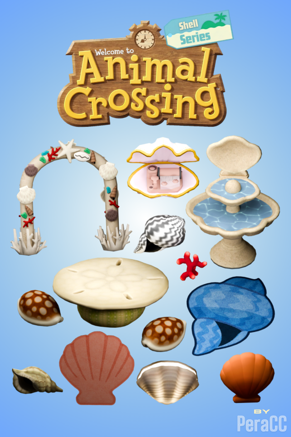 Maxis Match Shell Series by peracc - The Sims 4 custom content