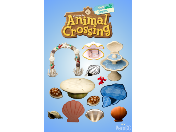 Maxis Match Shell Series - The Sims 4 custom content