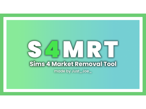 Mix Sims 4 Marketplace Removal Tool by Just_Joe_ - The Sims 4 custom content