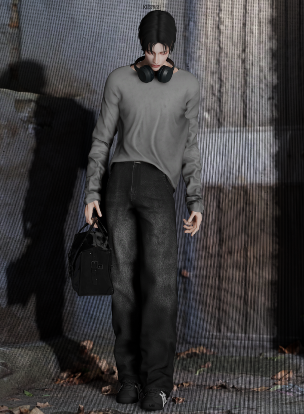 Alpha Katsuya Set by simsfinds - The Sims 4 custom content