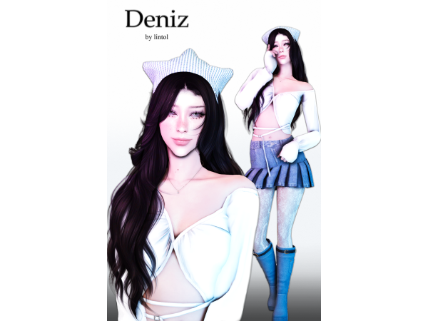 Alpha Deniz Sim Download by lintol - The Sims 4 custom content