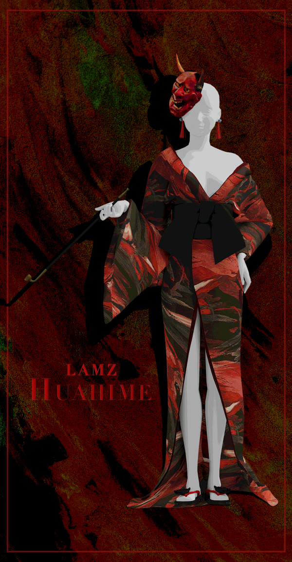 Alpha LAMZ_Huahime_Set by simsfinds - The Sims 4 custom content