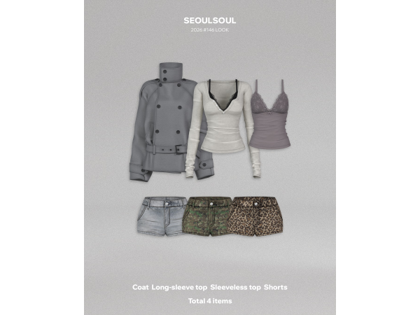 Alpha SIMS4 // 2026 #146 soul by seoul - The Sims 4 custom content