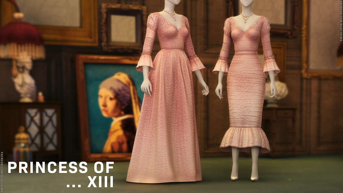 Maxis Match Princess of XIII by simsfinds - The Sims 4 custom content