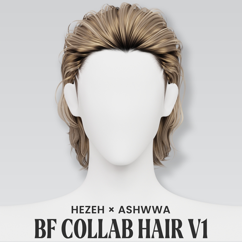 Alpha [A×H]Best Friend Collab V1 by hezeh - The Sims 4 custom content